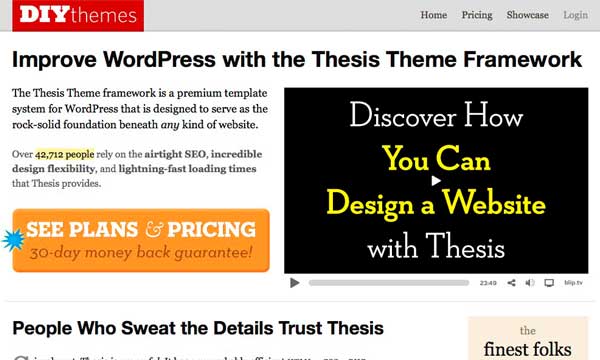 Thesis + WordPress is Awesome.