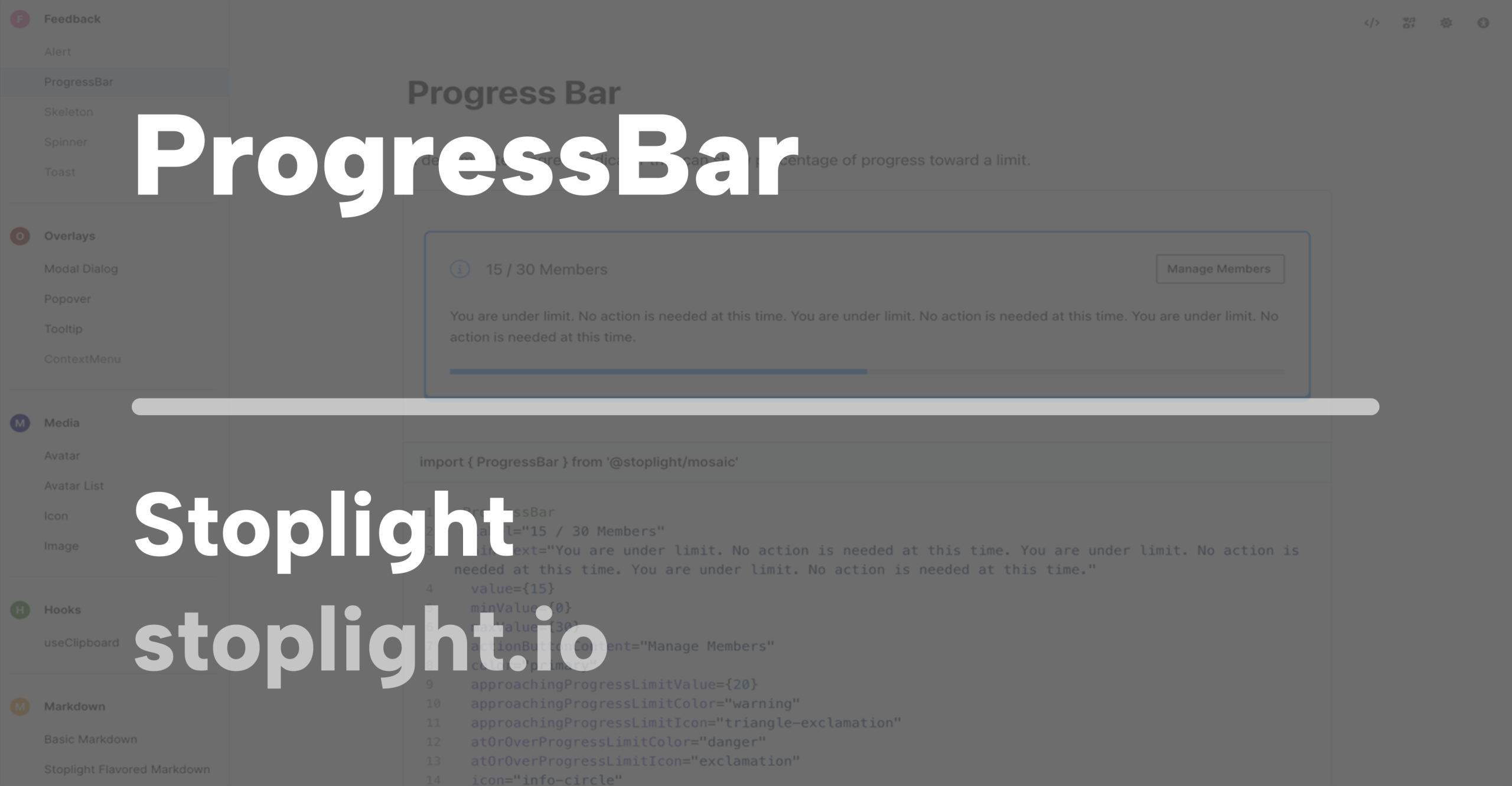 Showing Limits in an API Design Platform: A New Design System Component